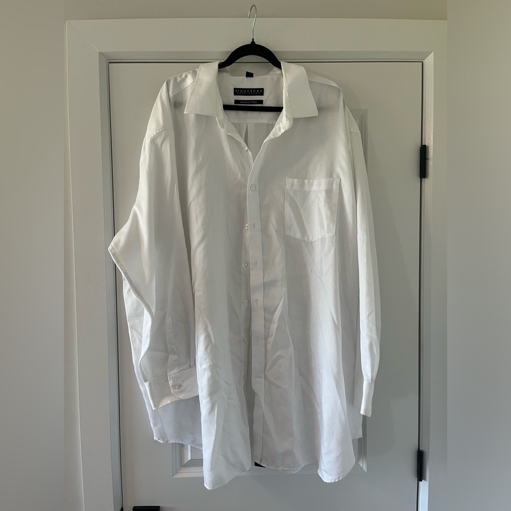 Mr BIG AND TALL button up dress shirt size 4XL